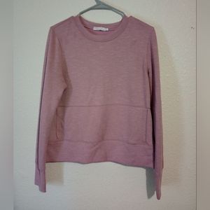 Prana sweatshirt Size M Kangaroo pocket  Rose pink